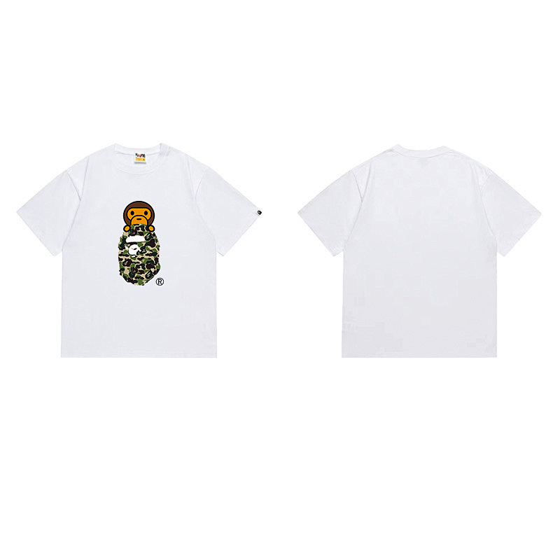 BAPE Ape Head Short Sleeve T-Shirt Style 1090
