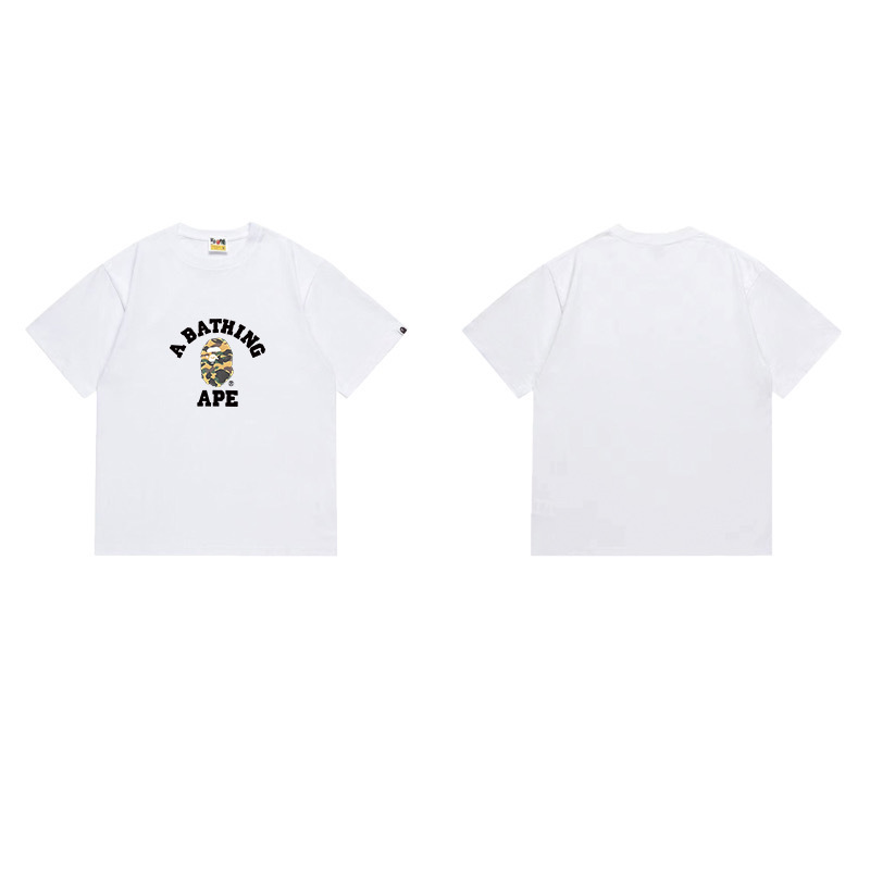 BAPE Ape Head Short Sleeve T-Shirt Style 1091