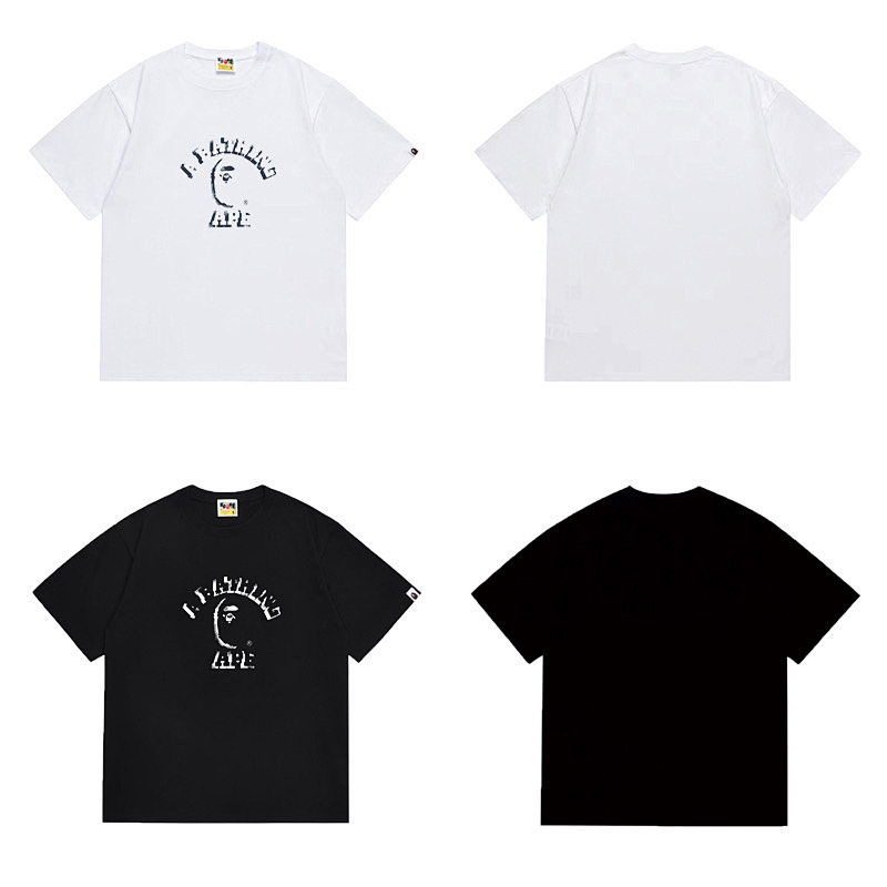 BAPE Ape Head Short Sleeve T-Shirt Style 1093