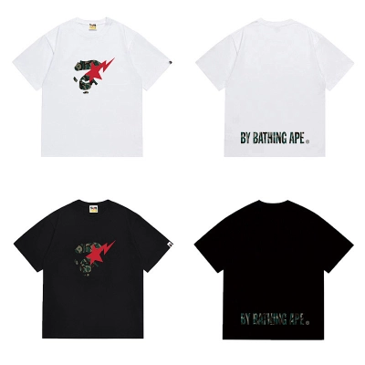 BAPE Ape Head Short Sleeve T-Shirt Style 1094 01
