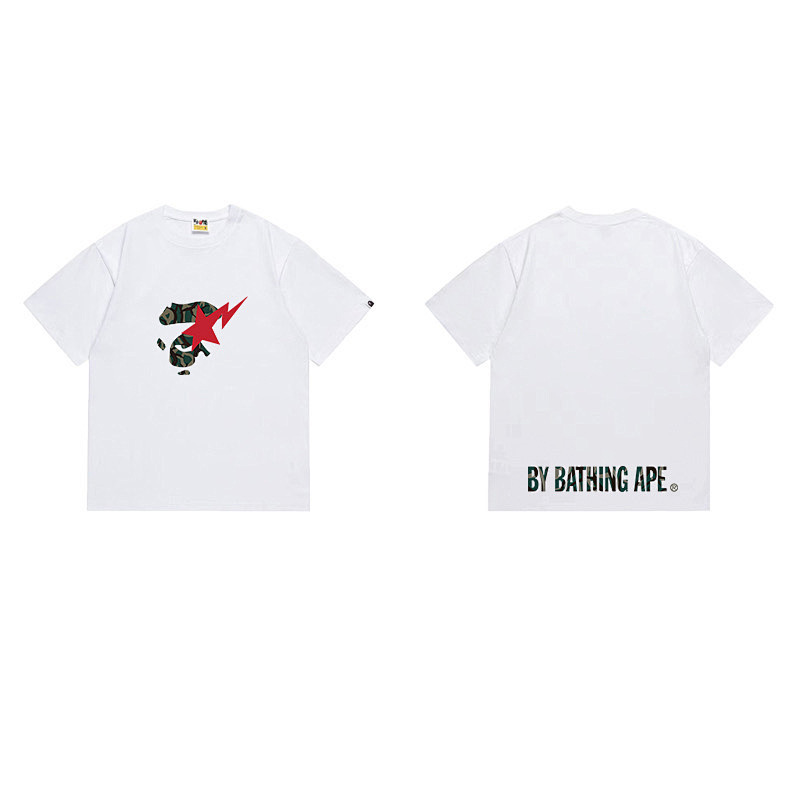 BAPE Ape Head Short Sleeve T-Shirt Style 1094