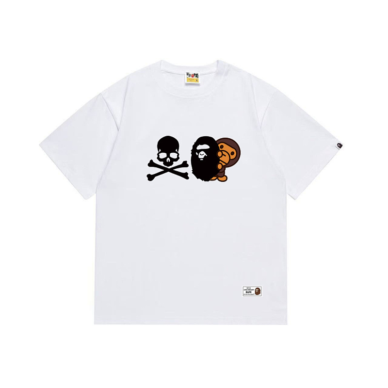 BAPE Ape Head Short Sleeve T-Shirt Style 1097