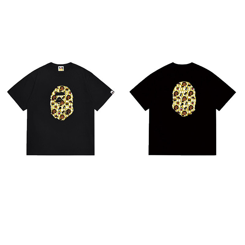 BAPE Ape Head Short Sleeve T-Shirt Style 1098