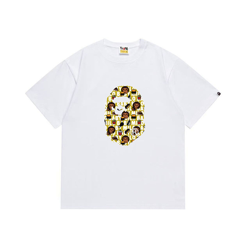 BAPE Ape Head Short Sleeve T-Shirt Style 1098