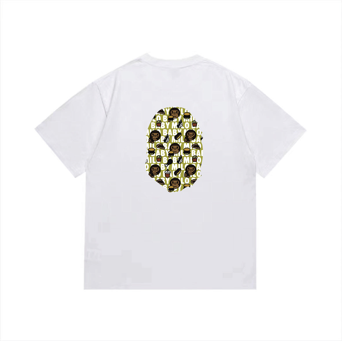 BAPE Ape Head Short Sleeve T-Shirt Style 1098