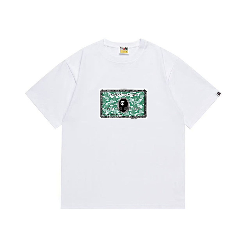 BAPE Ape Head Short Sleeve T-Shirt Style 1099
