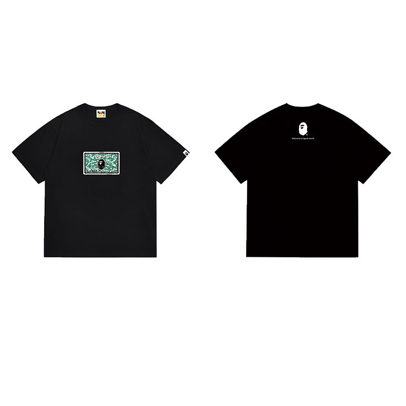 BAPE Ape Head Short Sleeve T-Shirt Style 1099