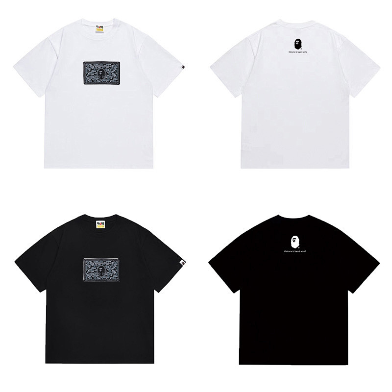 BAPE Ape Head Short Sleeve T-Shirt Style 1099