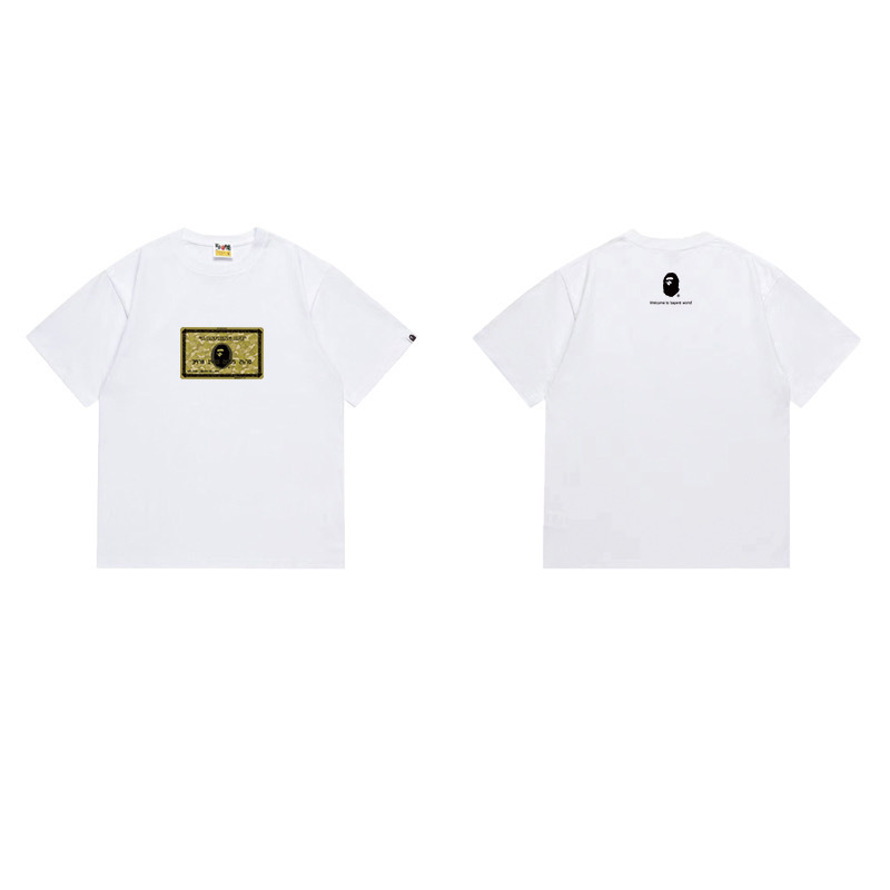 BAPE Ape Head Short Sleeve T-Shirt Style 1099