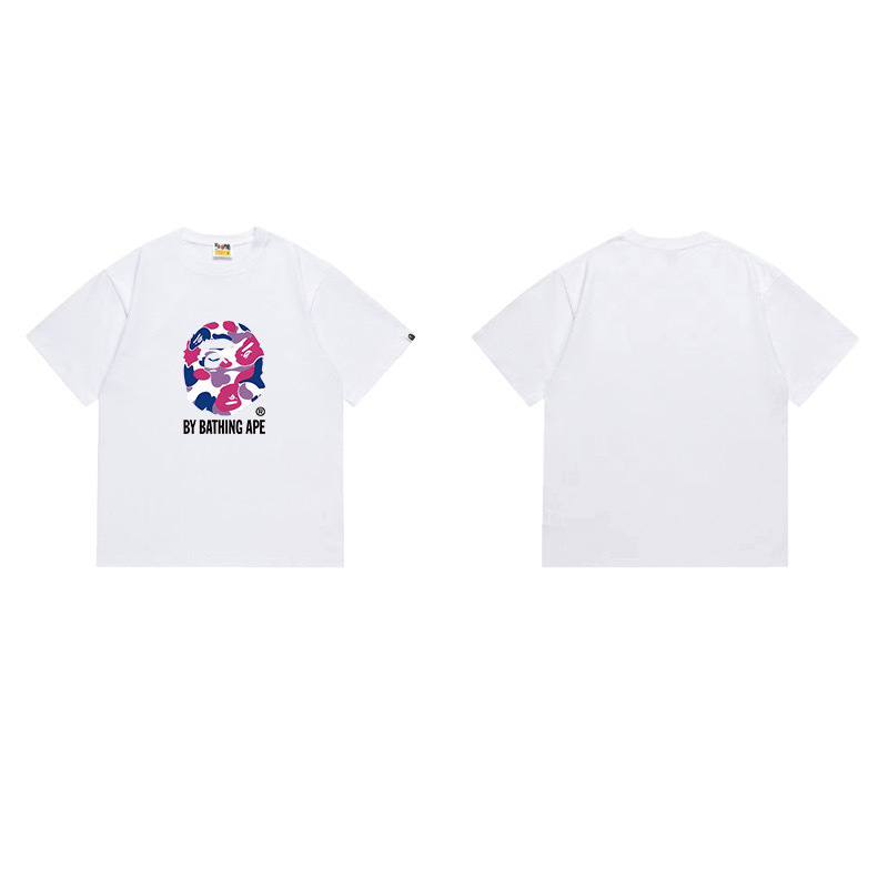 BAPE Ape Head Short Sleeve T-Shirt Style 1104