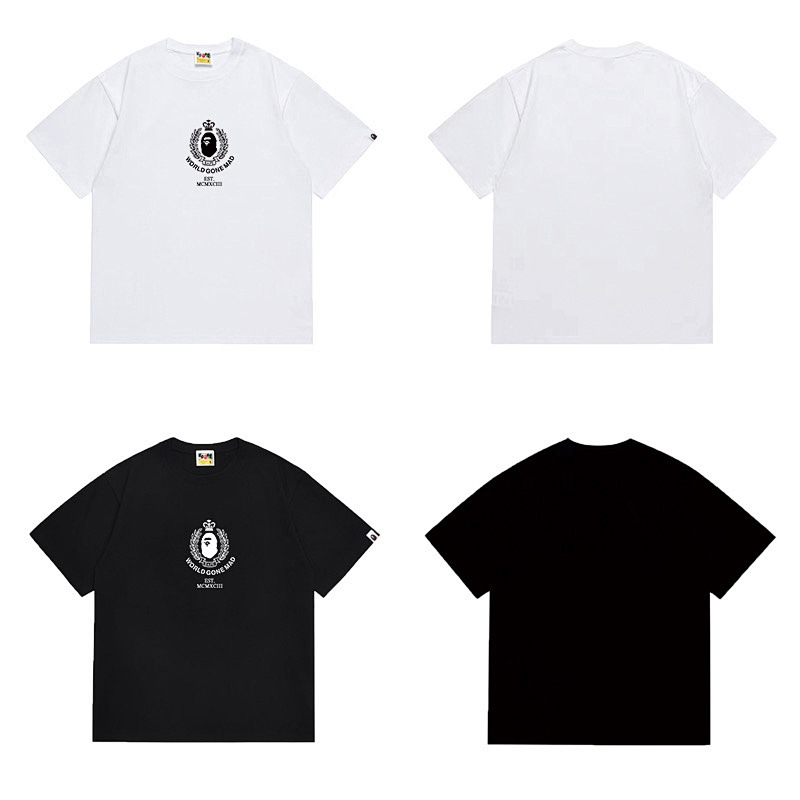 BAPE Ape Head Short Sleeve T-Shirt Style 1105
