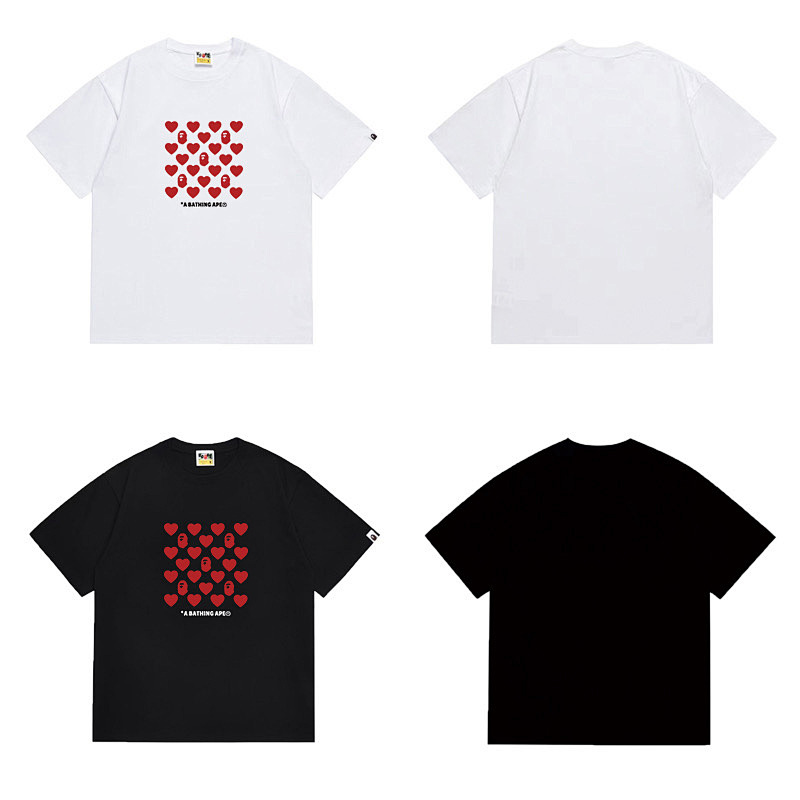 BAPE Ape Head Short Sleeve T-Shirt Style 1106