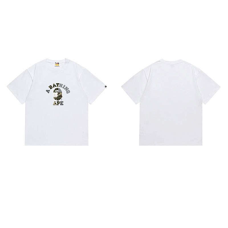 BAPE Ape Head Short Sleeve T-Shirt Style 1107
