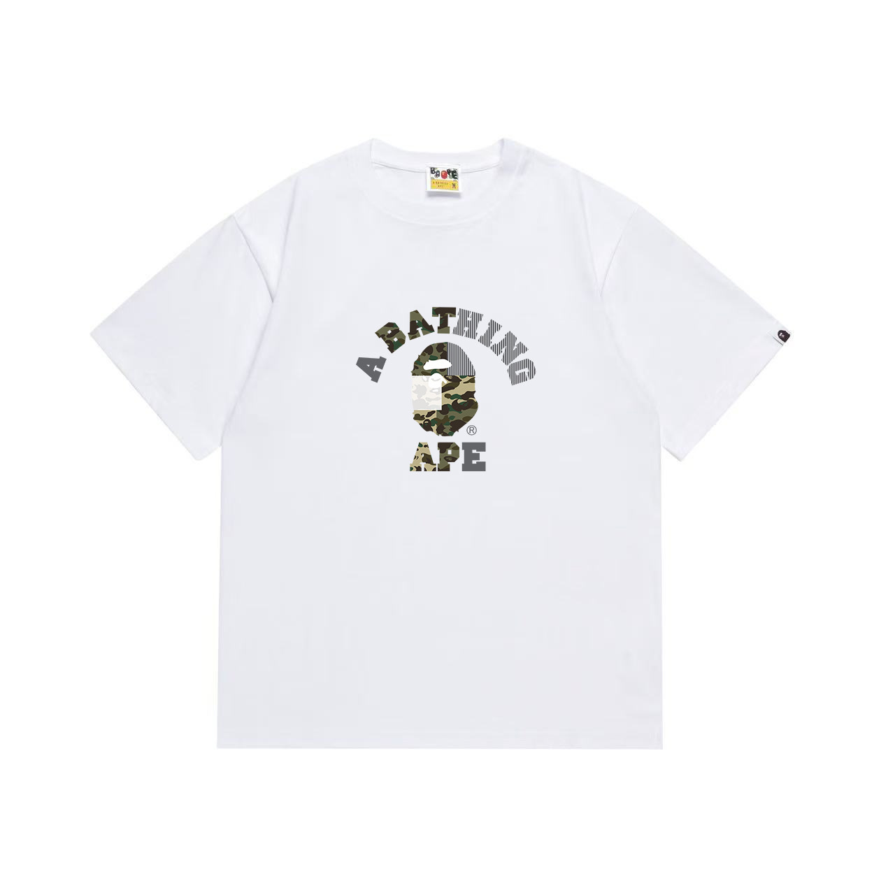 BAPE Ape Head Short Sleeve T-Shirt Style 1107
