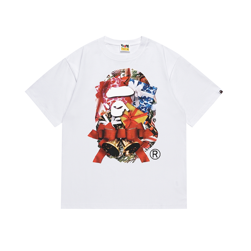 BAPE Ape Head Short Sleeve T-Shirt Style 113