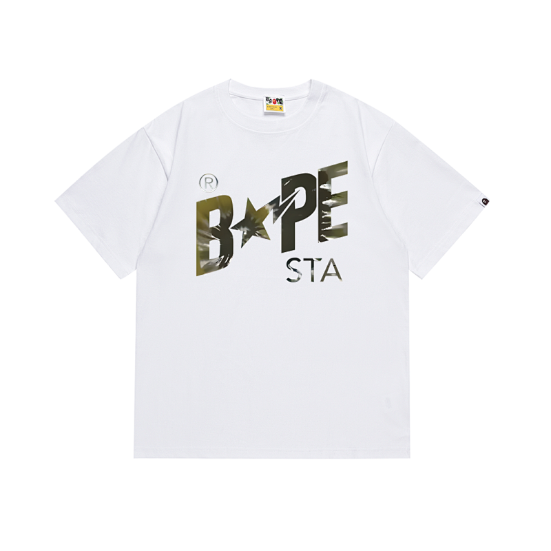 BAPE Ape Head Short Sleeve T-Shirt Style 114