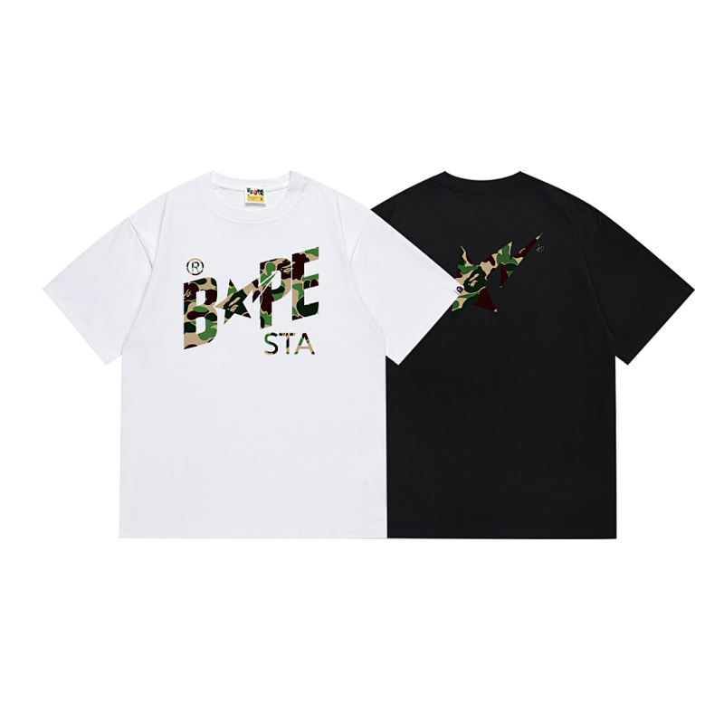 BAPE Ape Head Short Sleeve T-Shirt Style 116