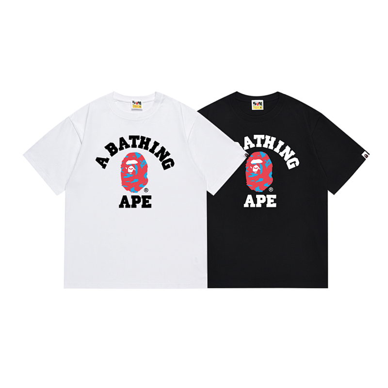 BAPE Ape Head Short Sleeve T-Shirt Style 118