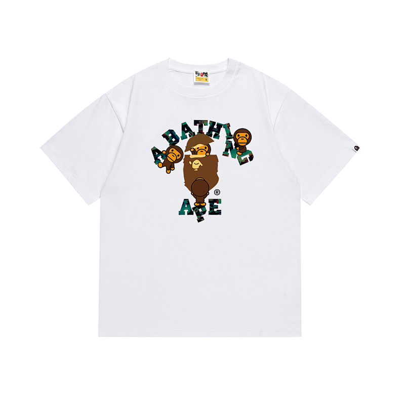 BAPE Ape Head Short Sleeve T-Shirt Style 119