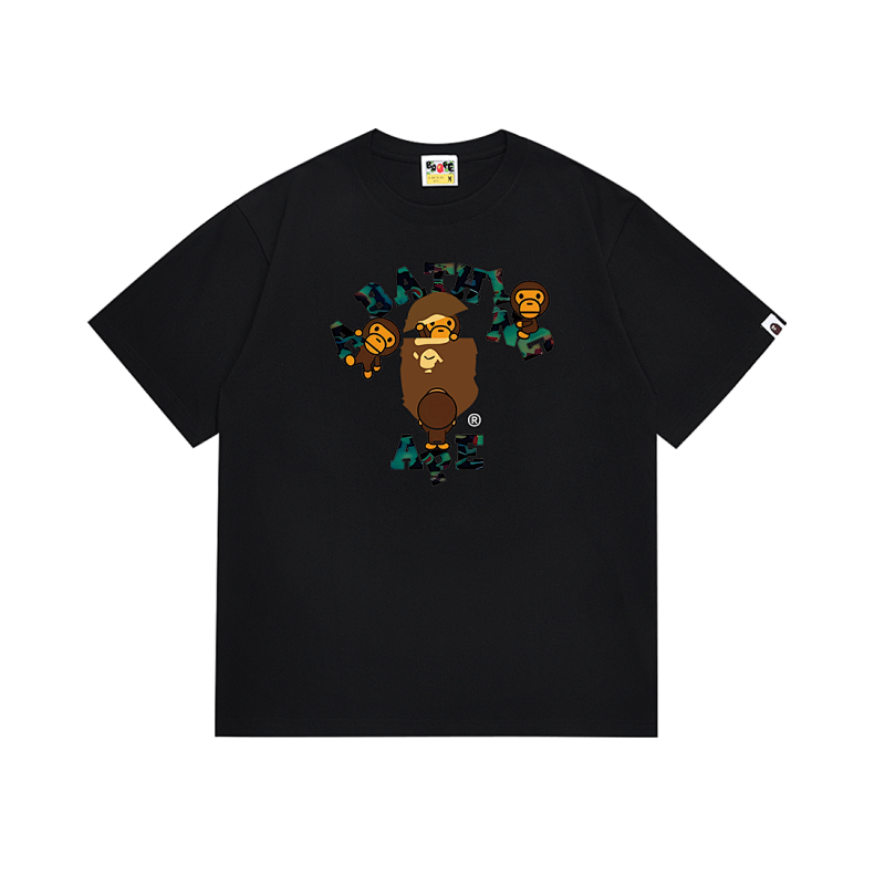 BAPE Ape Head Short Sleeve T-Shirt Style 119