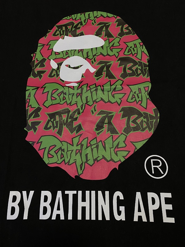 BAPE Ape Head Short Sleeve T-Shirt Style 121