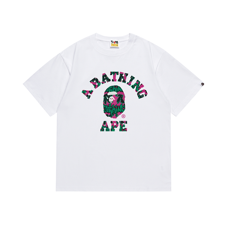 BAPE Ape Head Short Sleeve T-Shirt Style 122