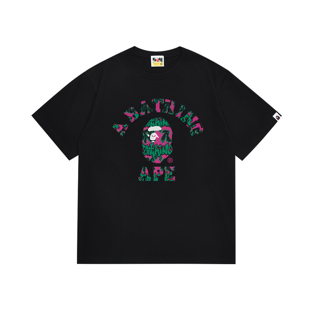 BAPE Ape Head Short Sleeve T-Shirt Style 122