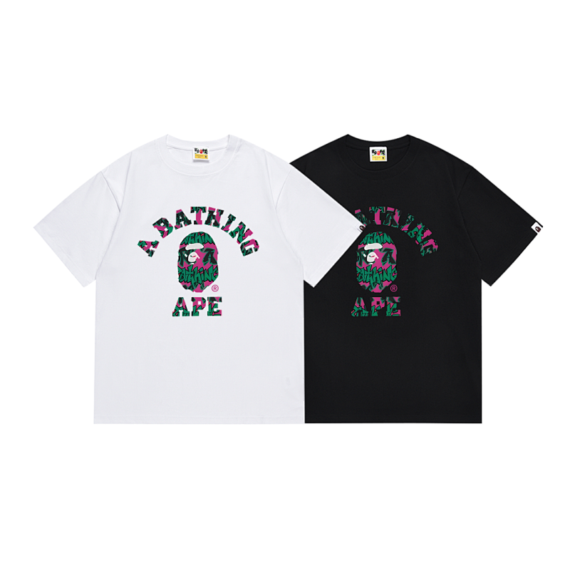 BAPE Ape Head Short Sleeve T-Shirt Style 122