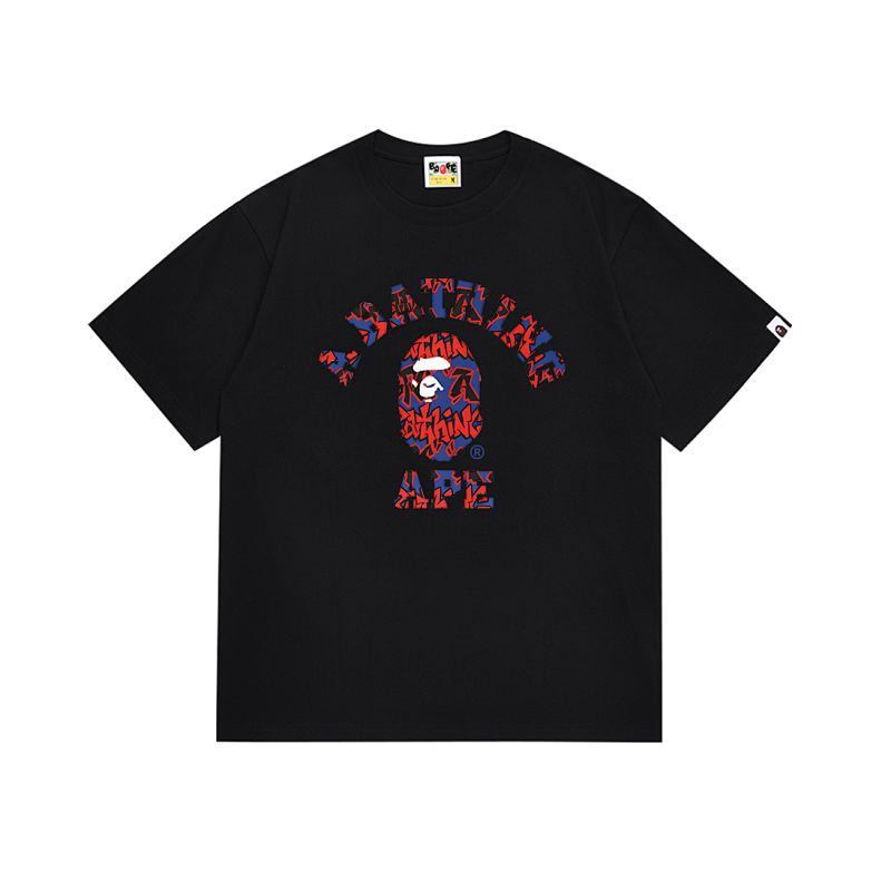 BAPE Ape Head Short Sleeve T-Shirt Style 123