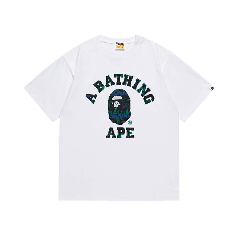 BAPE Ape Head Short Sleeve T-Shirt Style 124