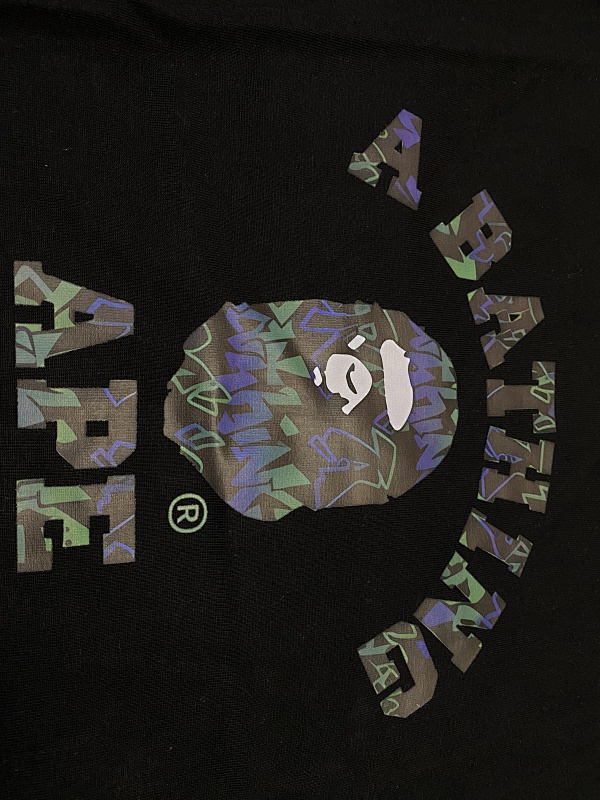 BAPE Ape Head Short Sleeve T-Shirt Style 124