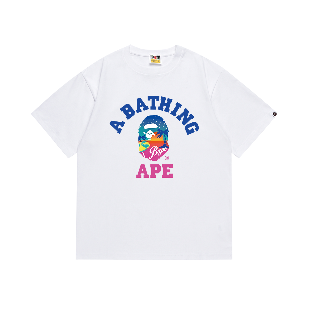 BAPE Ape Head Short Sleeve T-Shirt Style 125