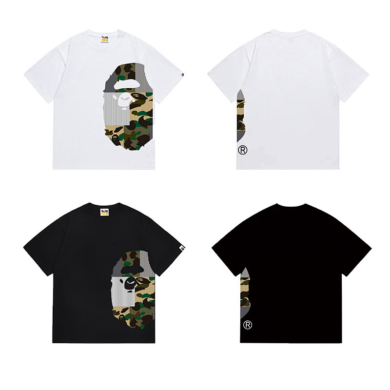 BAPE Ape Head Short Sleeve T-Shirt Style 1314
