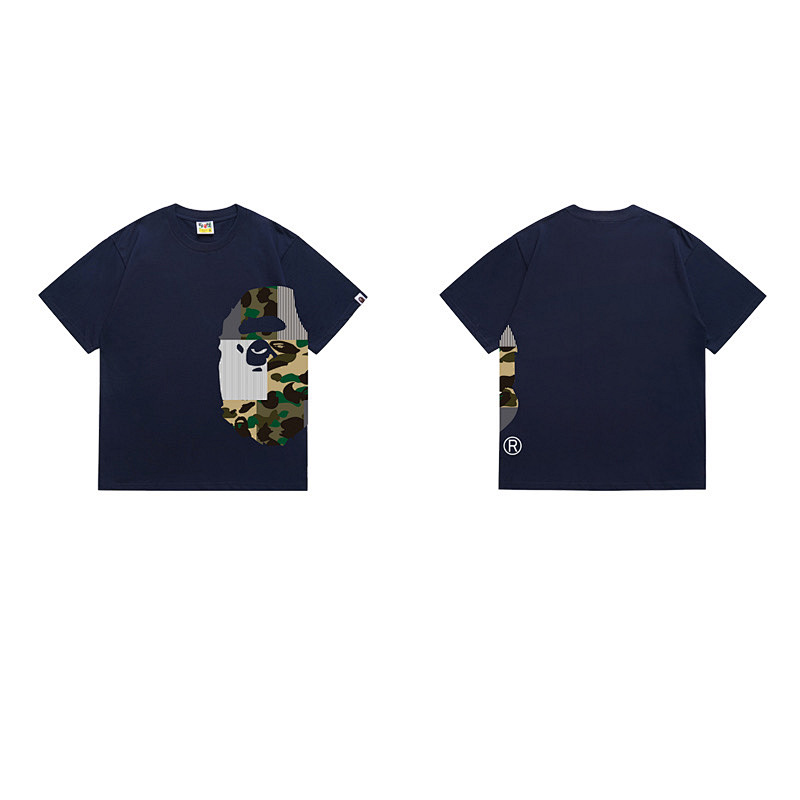 BAPE Ape Head Short Sleeve T-Shirt Style 1314