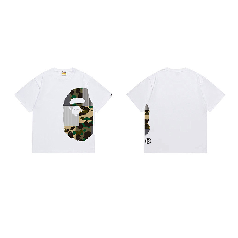 BAPE Ape Head Short Sleeve T-Shirt Style 1314