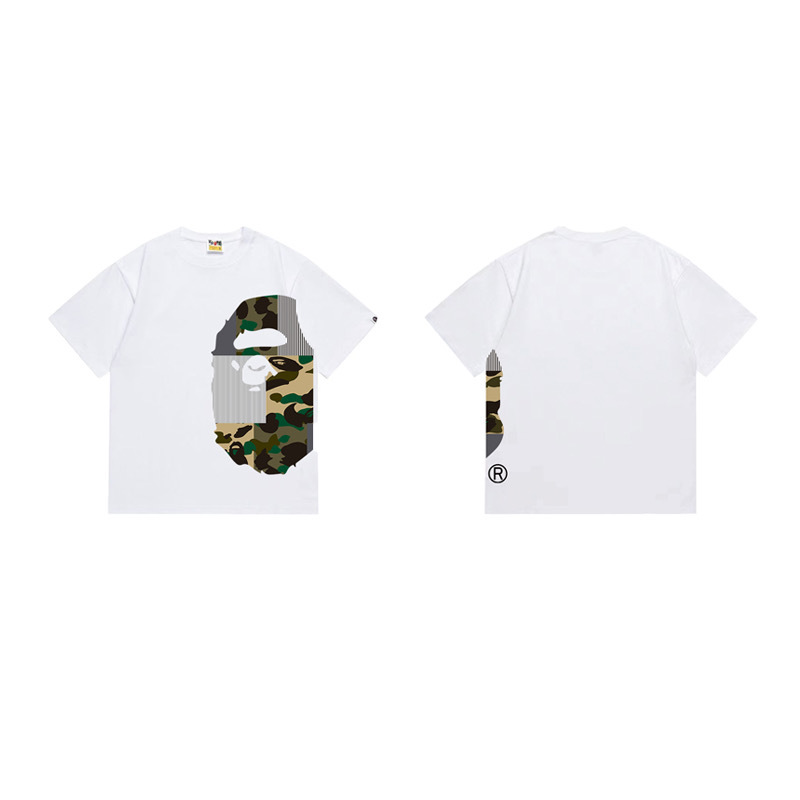 BAPE Ape Head Short Sleeve T-Shirt Style 1314