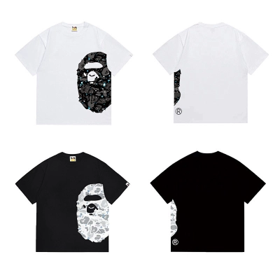 BAPE Ape Head Short Sleeve T-Shirt Style 1316 01