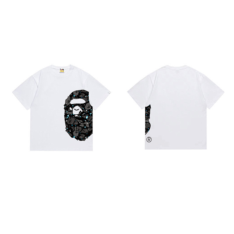 BAPE Ape Head Short Sleeve T-Shirt Style 1316