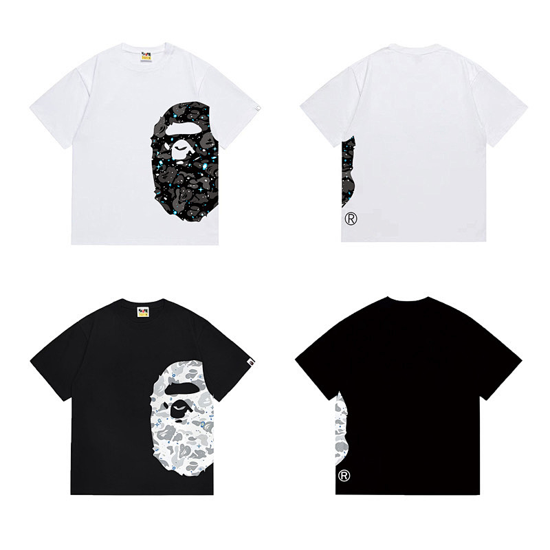 BAPE Ape Head Short Sleeve T-Shirt Style 1316