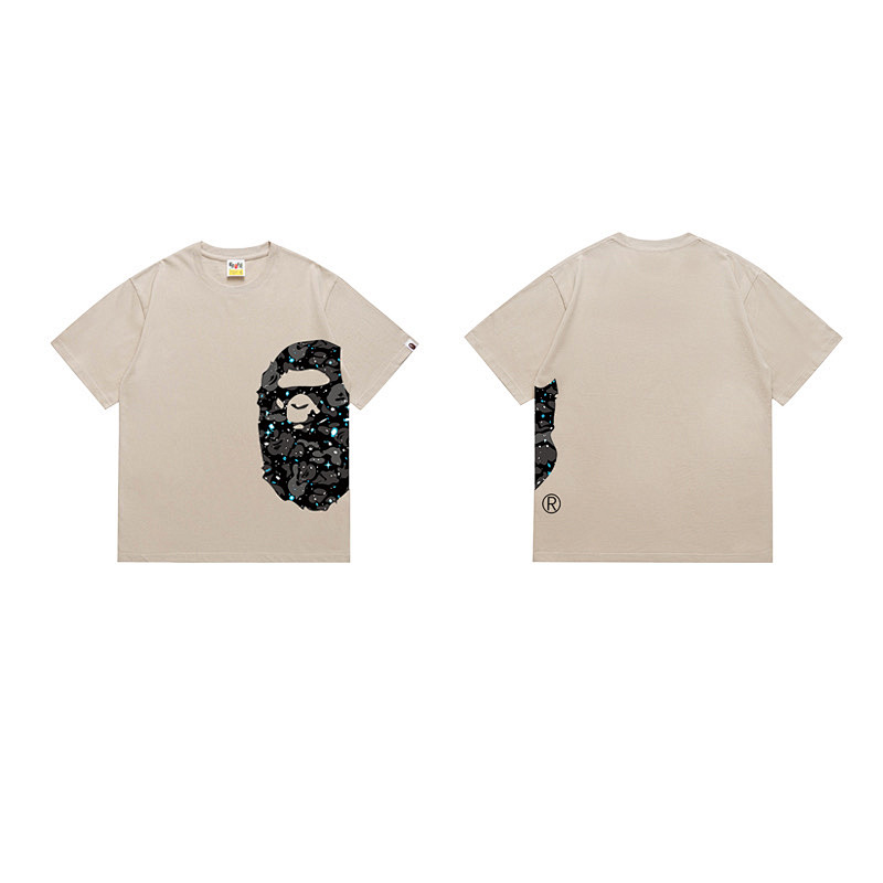 BAPE Ape Head Short Sleeve T-Shirt Style 1316