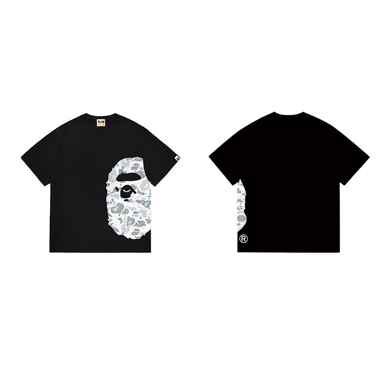 BAPE Ape Head Short Sleeve T-Shirt Style 1316