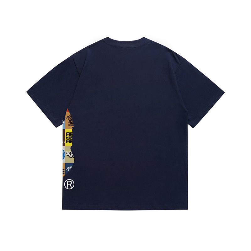 BAPE Ape Head Short Sleeve T-Shirt Style 1317