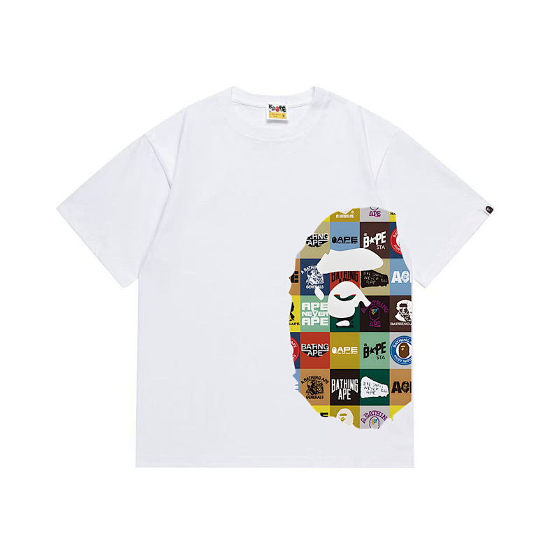 BAPE Ape Head Short Sleeve T-Shirt Style 1317