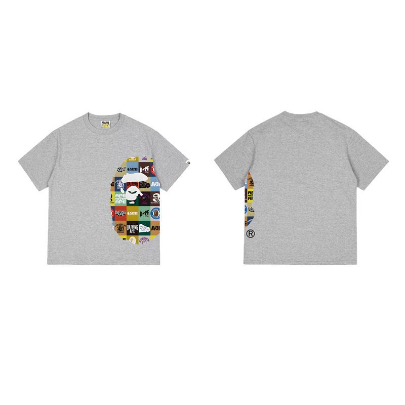 BAPE Ape Head Short Sleeve T-Shirt Style 1317