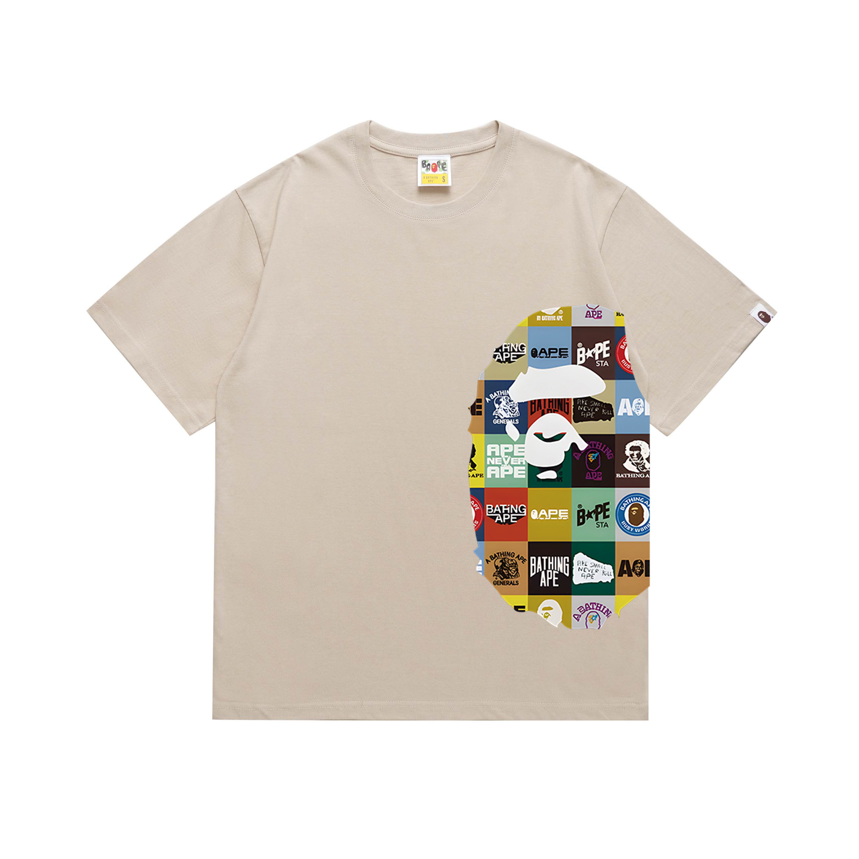 BAPE Ape Head Short Sleeve T-Shirt Style 1317
