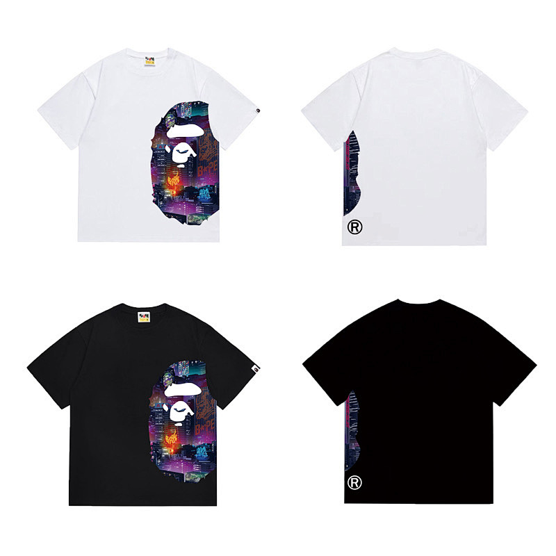 BAPE Ape Head Short Sleeve T-Shirt Style 1318