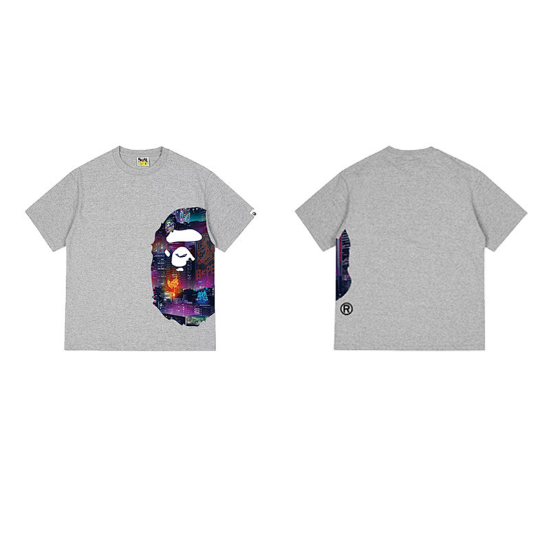 BAPE Ape Head Short Sleeve T-Shirt Style 1318