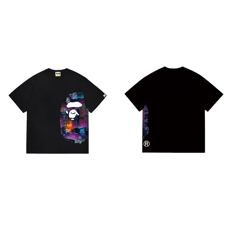 BAPE Ape Head Short Sleeve T-Shirt Style 1318