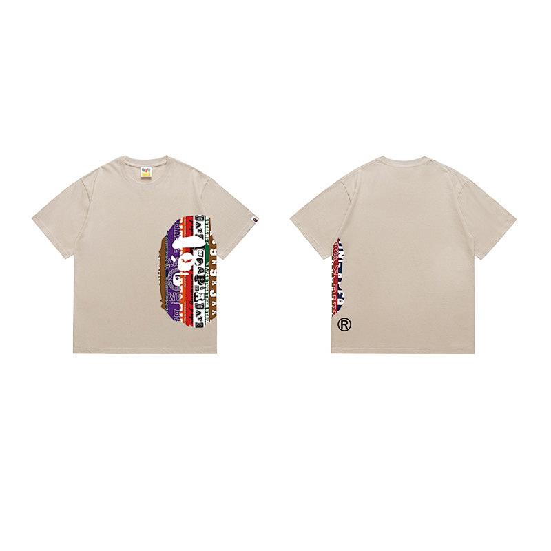 BAPE Ape Head Short Sleeve T-Shirt Style 1319