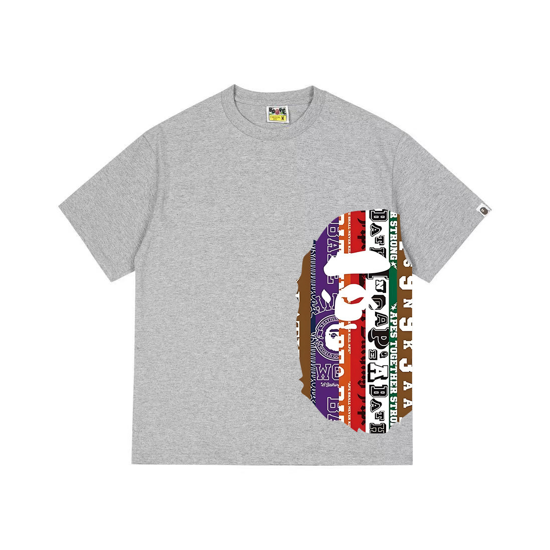 BAPE Ape Head Short Sleeve T-Shirt Style 1319